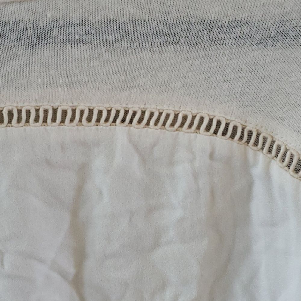 MARIA FILO Cream Top - Size Small‎ - Picture 3 of 8